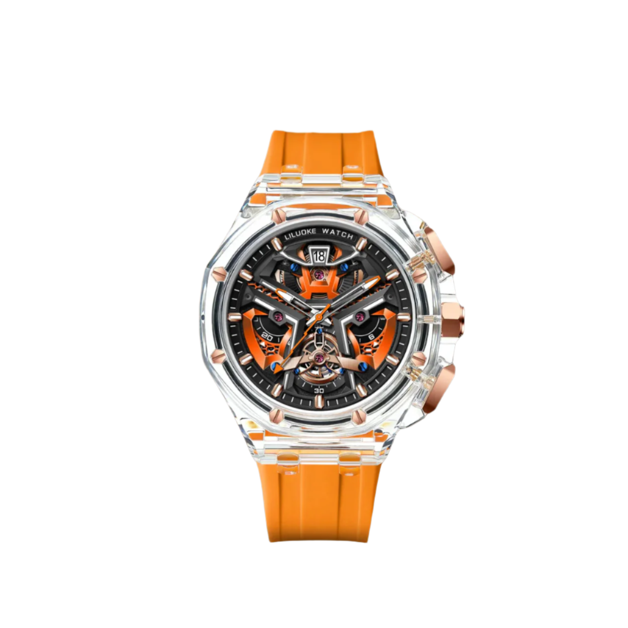 Modern Motorhead Blackhawk Watch for Men – Armor Silver Edition