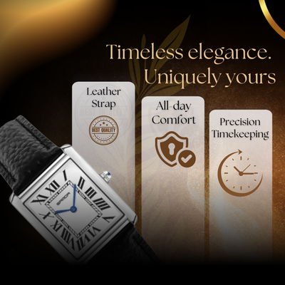 Casual Square Dial Watches for Couples