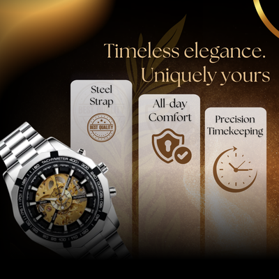 Classic Motorhead Dagger Watch for Men – Steel Phantom Edition