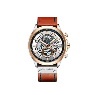 Vintage Multifunction Quartz Calendar Watch