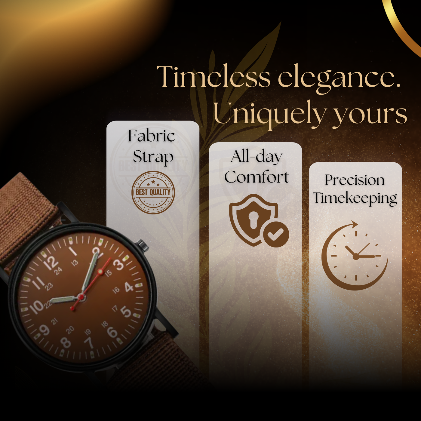 Classic Quartz Wristwatch for Men