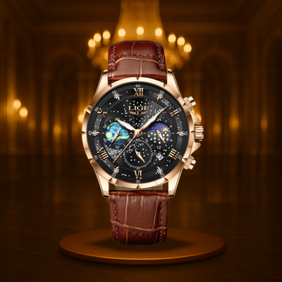 Classic Moonphase Watch for Men