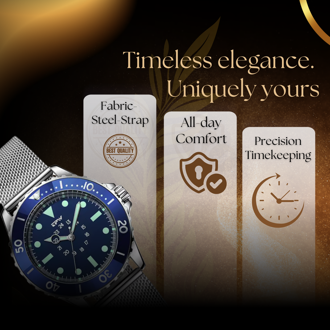 Modern Durable Field Watch