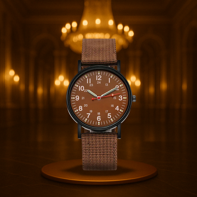 Timeless Explorer Quartz Wristwatch