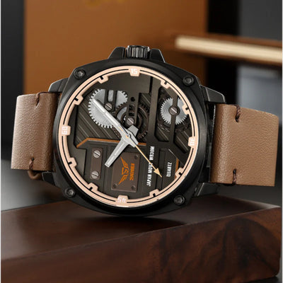 Classic Quartz Leather Men's Watch