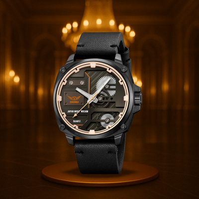 Classic Quartz Leather Men's Watch