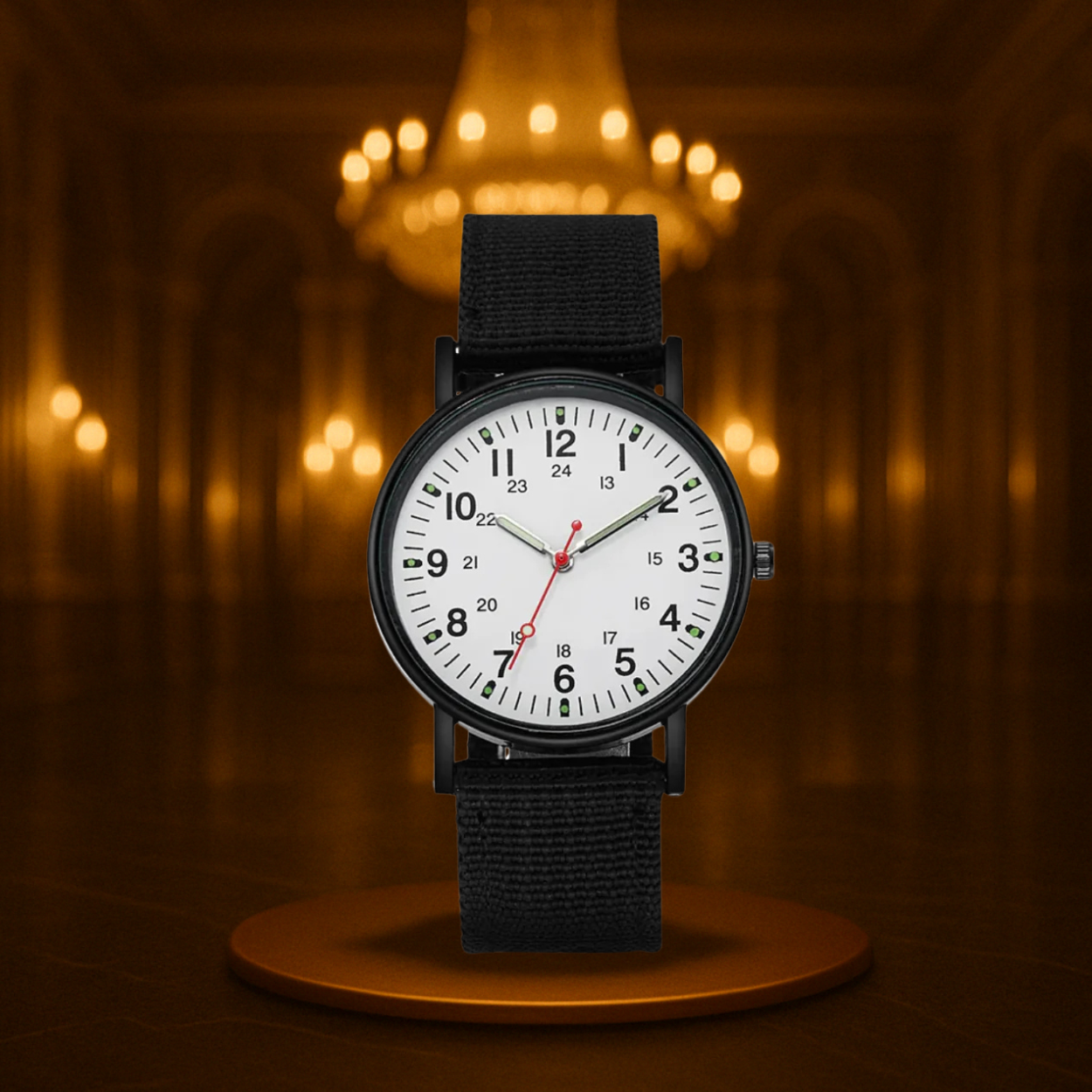 Timeless Explorer Quartz Wristwatch