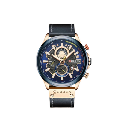 Vintage Multifunction Quartz Calendar Watch