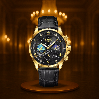 Classic Moonphase Watch for Men