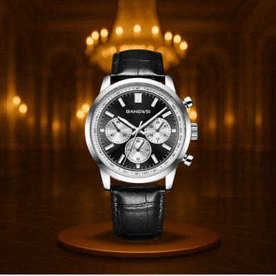 Classic Sport Military Business Leather Quartz Watch