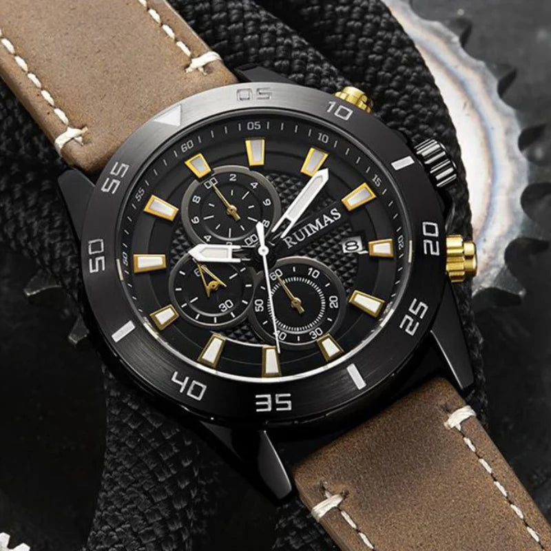 Casual Dial Quartz Chronograph Watch