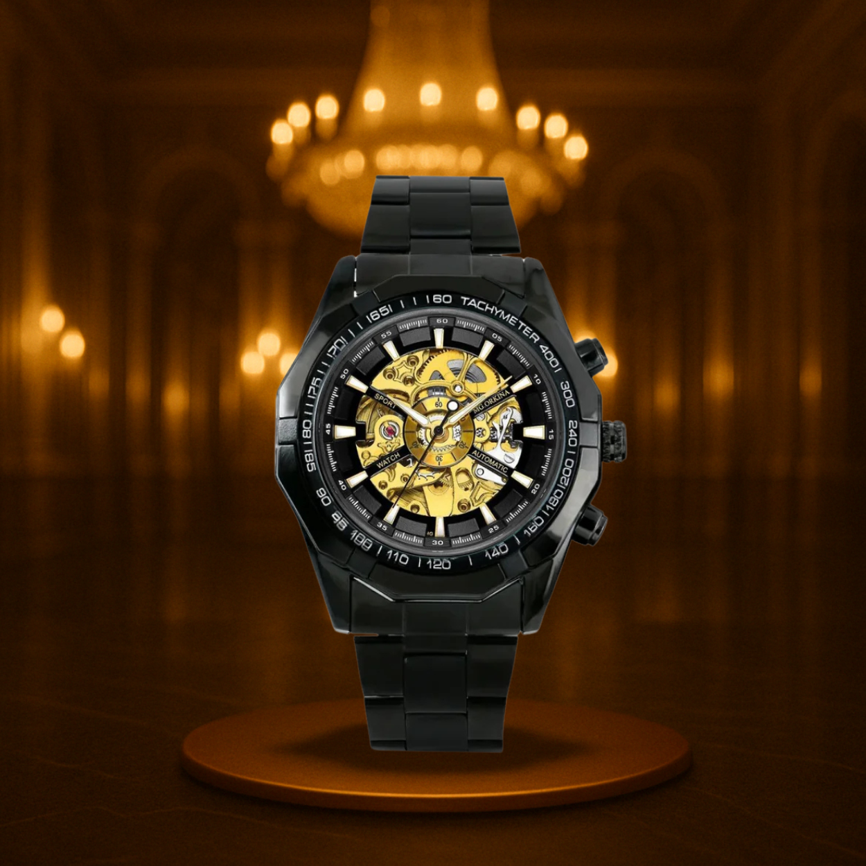 Classic Motorhead Dagger Watch for Men – Steel Phantom Edition