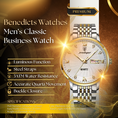 Classic Men's Luminous Business Watch