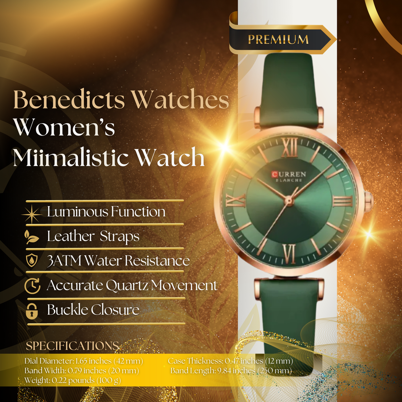 Ladies Minimalistic Watch