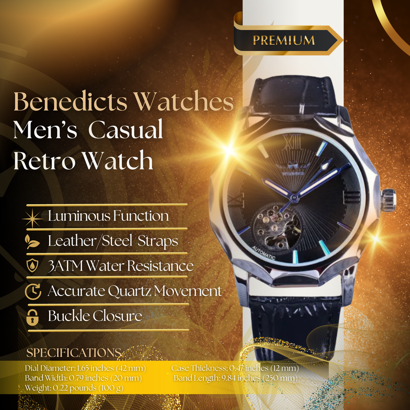 Casual Retro Watch