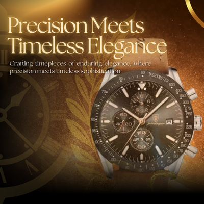 Classic Luminous Date Chronograph Watch