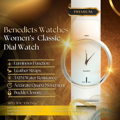 Classic Transparent Dial Quartz Watch