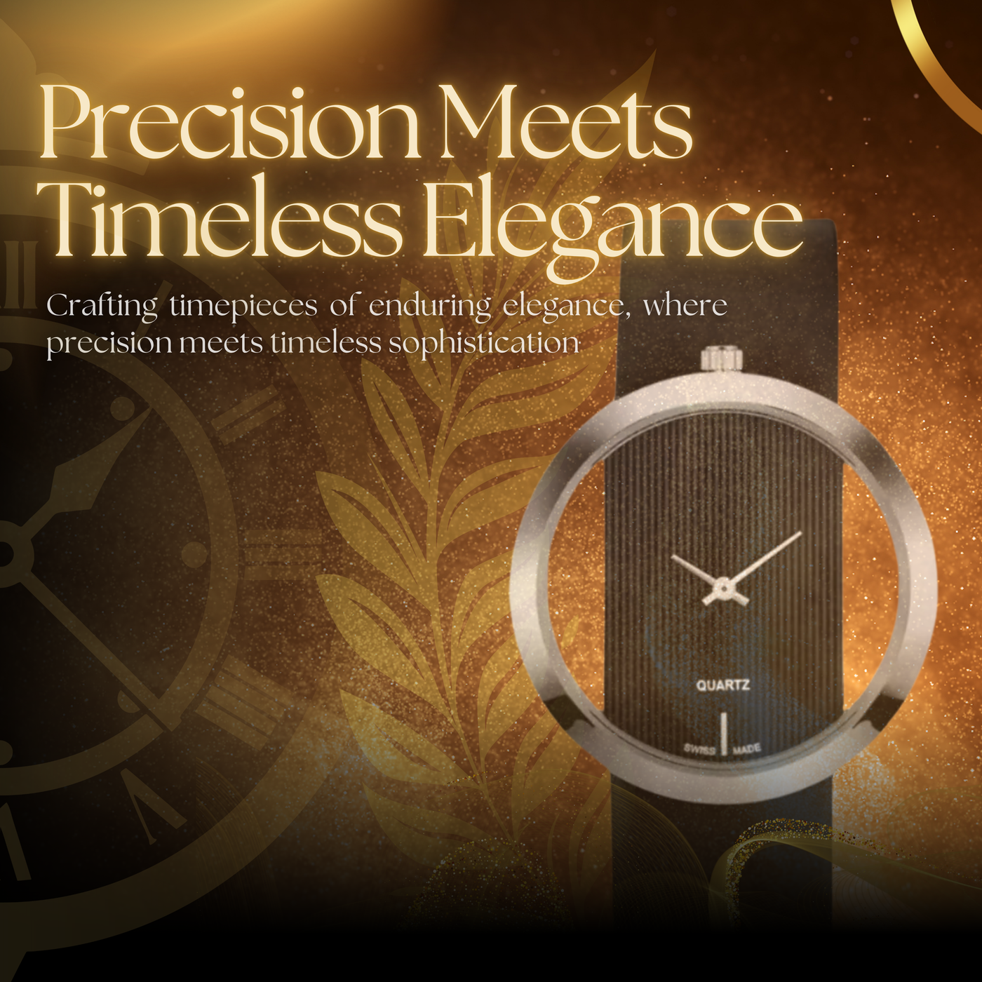 Classic Transparent Dial Quartz Watch