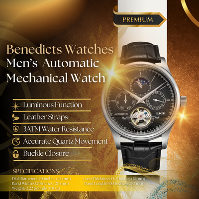 Casual Automatic Mechanical Watch