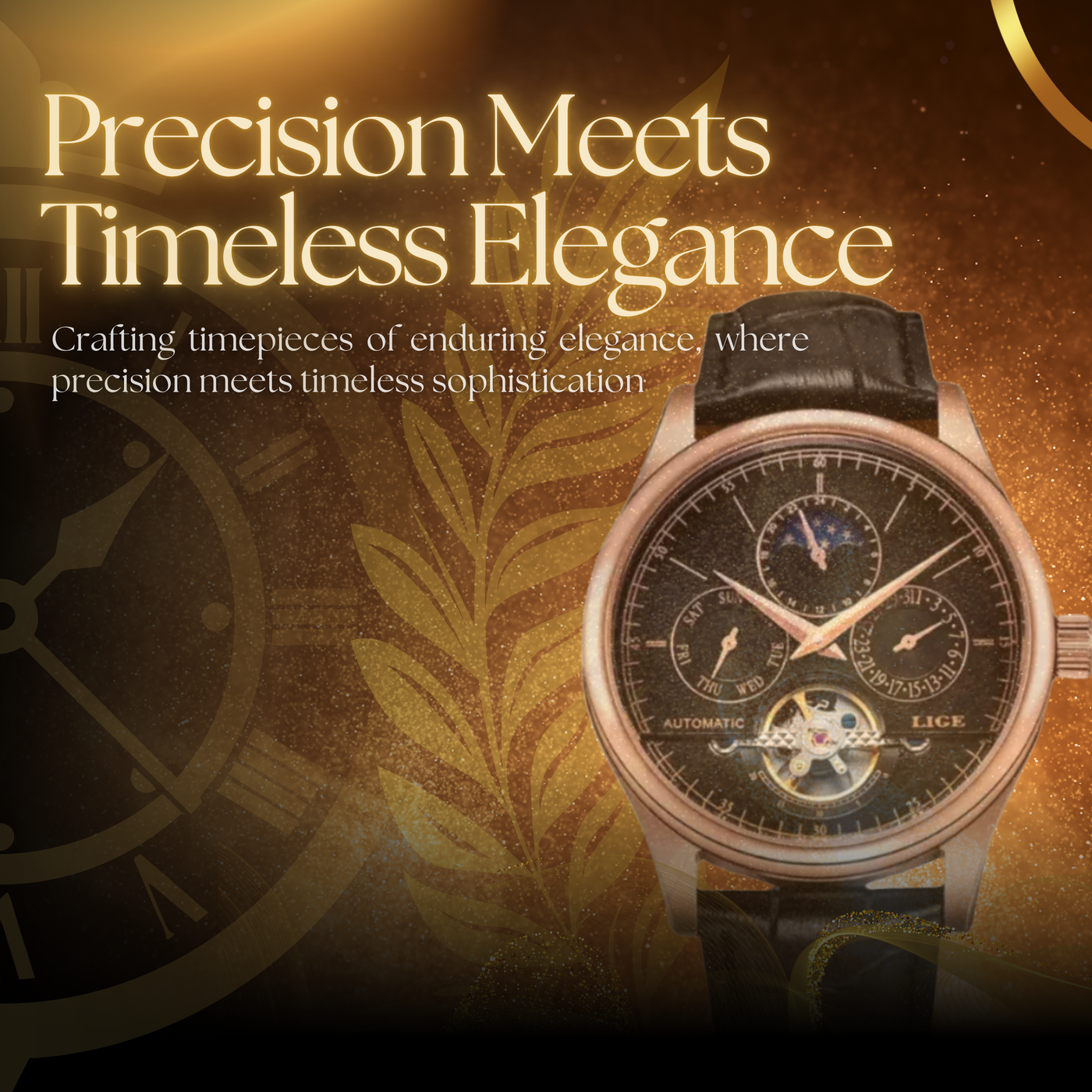 Casual Automatic Mechanical Watch