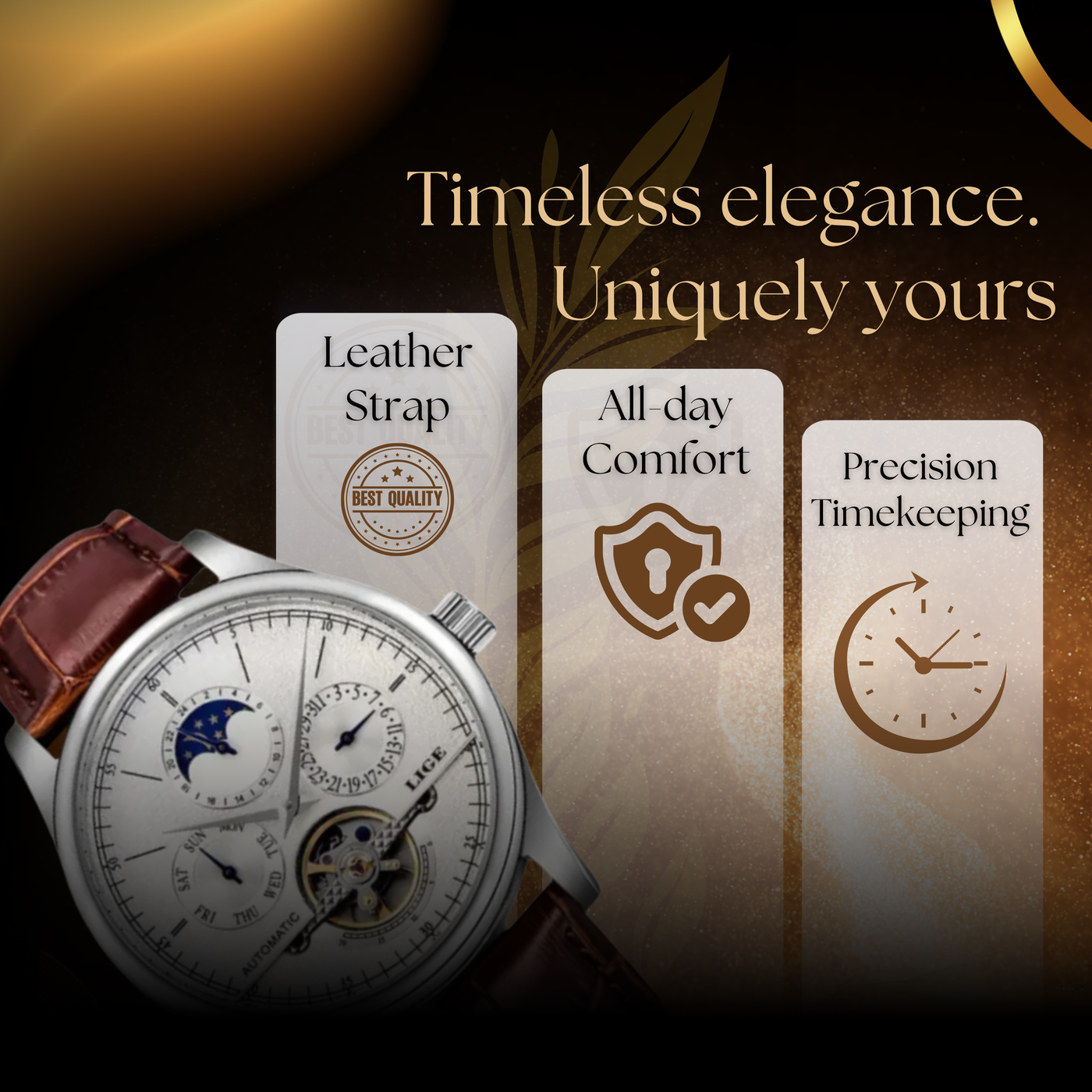 Casual Automatic Mechanical Watch