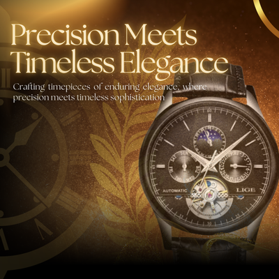 Automatic Mechanical Tourbillon Watch