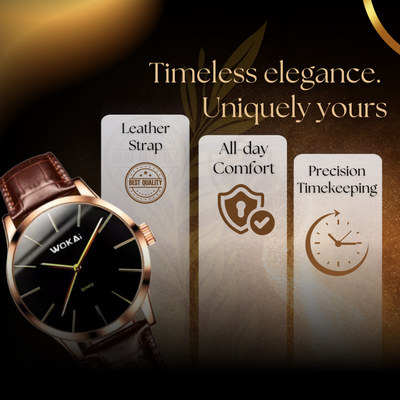 Rose Gold Casual Quartz Watch