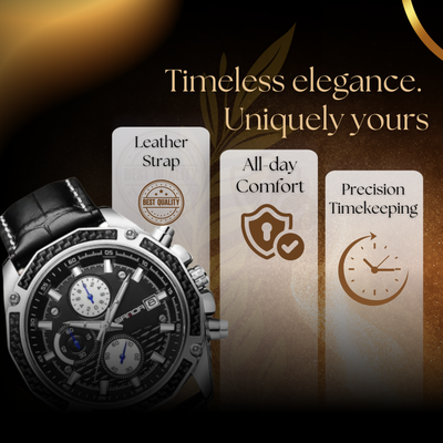 Men's Casual Chronograph Racer's Watch