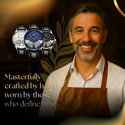 Double Tourbillon Luminous Mechanical Watch