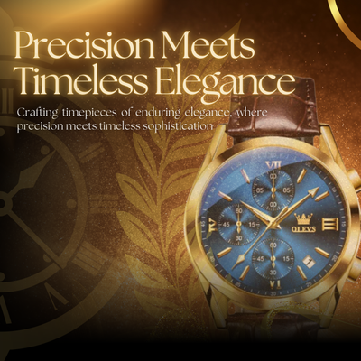 Classic Quartz Luminous Chronograph Watch