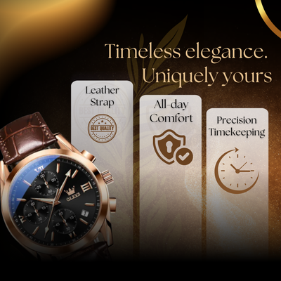 Classic Quartz Luminous Chronograph Watch