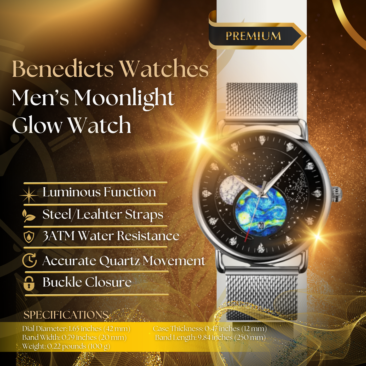 Moonlight Glow Mechanical Watch