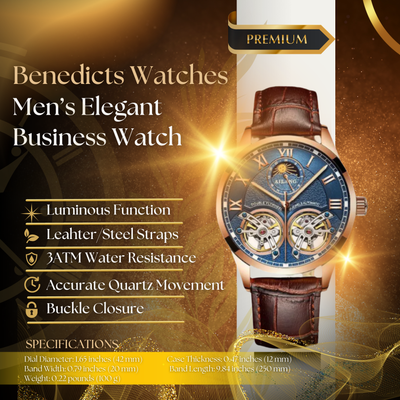 Formal Tourbillon Business Mechanical Watch