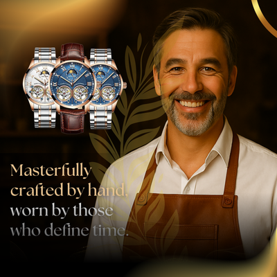 Formal Tourbillon Business Mechanical Watch
