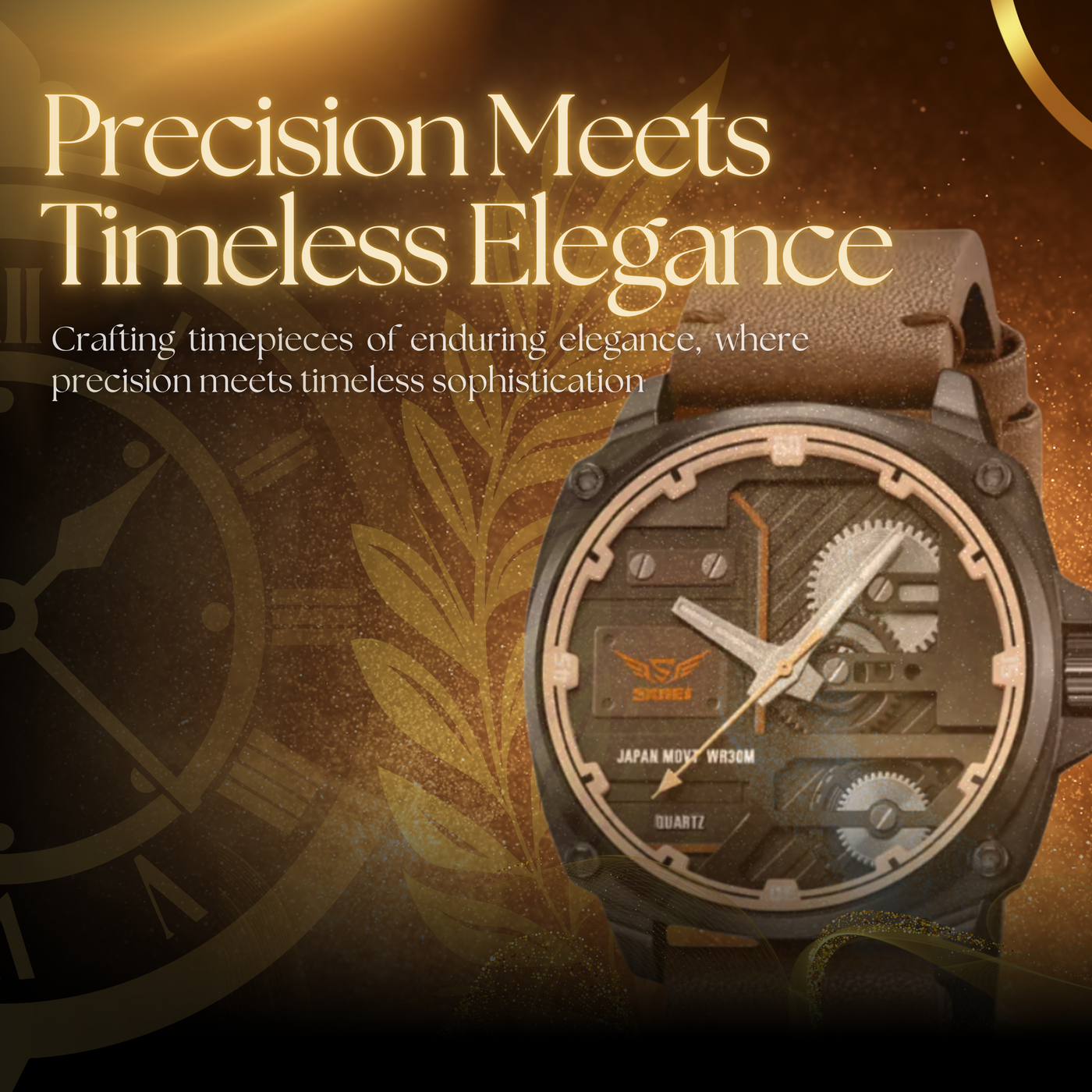 Classic Quartz Leather Men's Watch