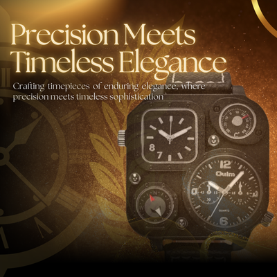 Unique Sporty Quartz Watch for Men