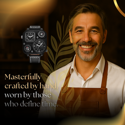 Unique Sporty Quartz Watch for Men