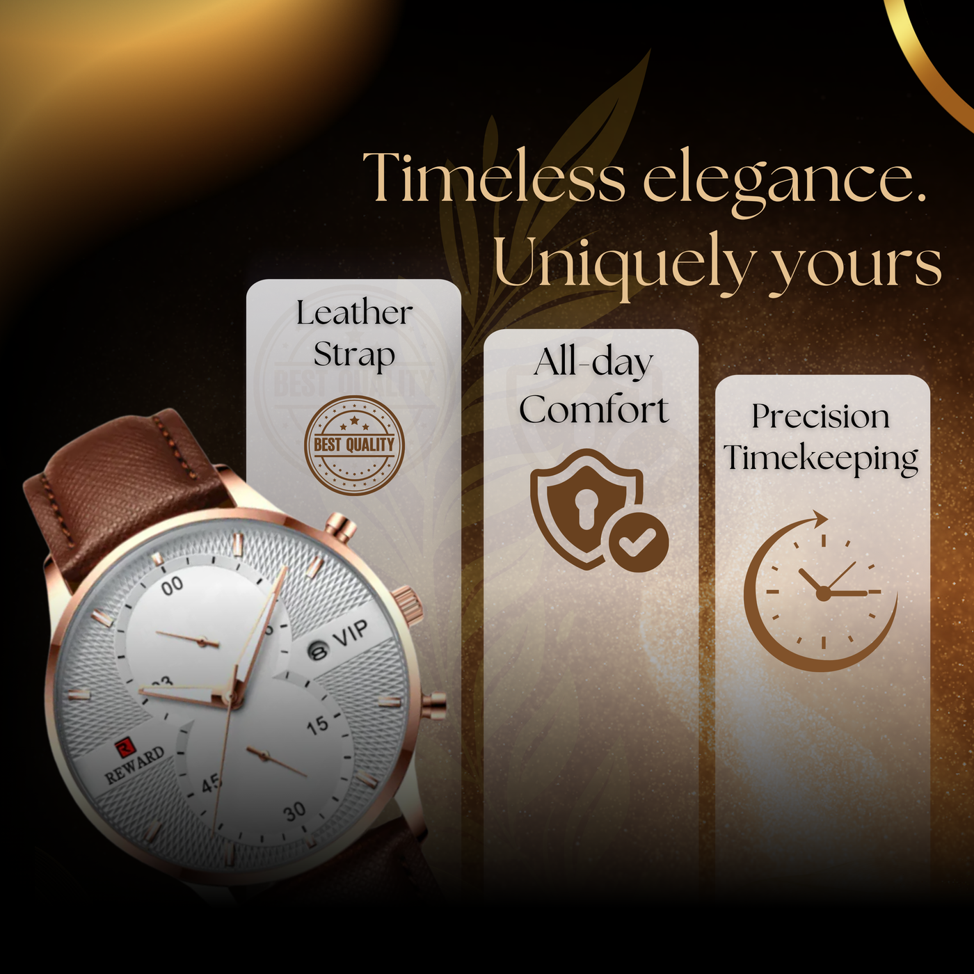 Classic Chronograph Men's Quartz Watch