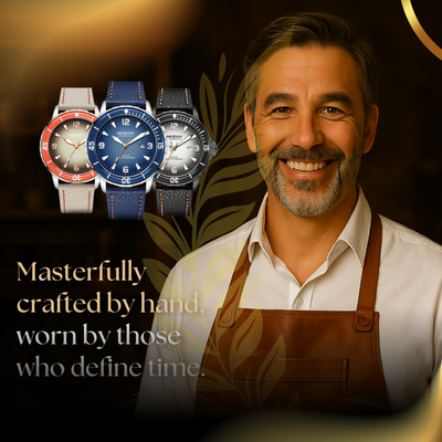 Casual Leather Strap Watch