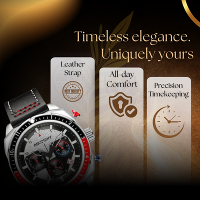 Casual Chronograph Sport Quartz Watch