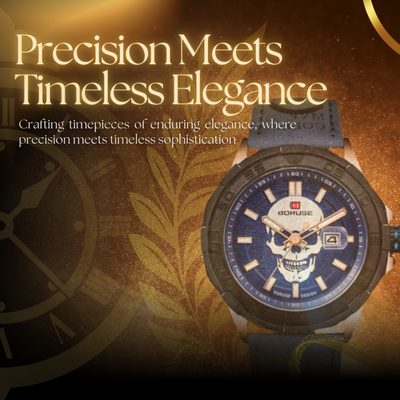 Modern Chronograph Multifunction Watch for Men