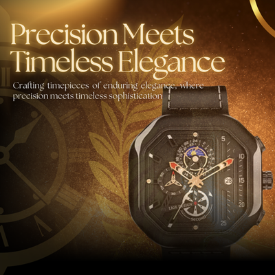 Modern Quartz Chronograph Watch