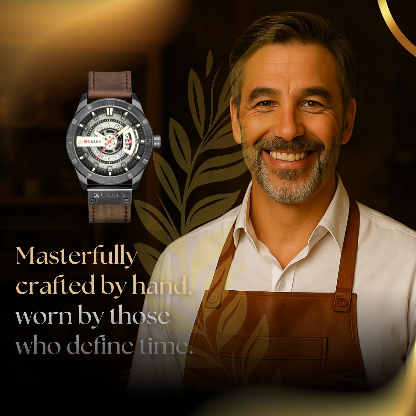Modern Sport Military Men's Watch with Quartz
