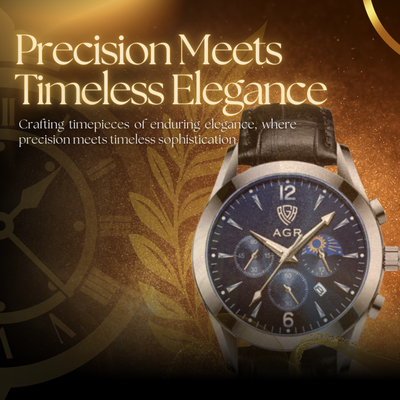 Casual Men's Leather Strap Business Watch