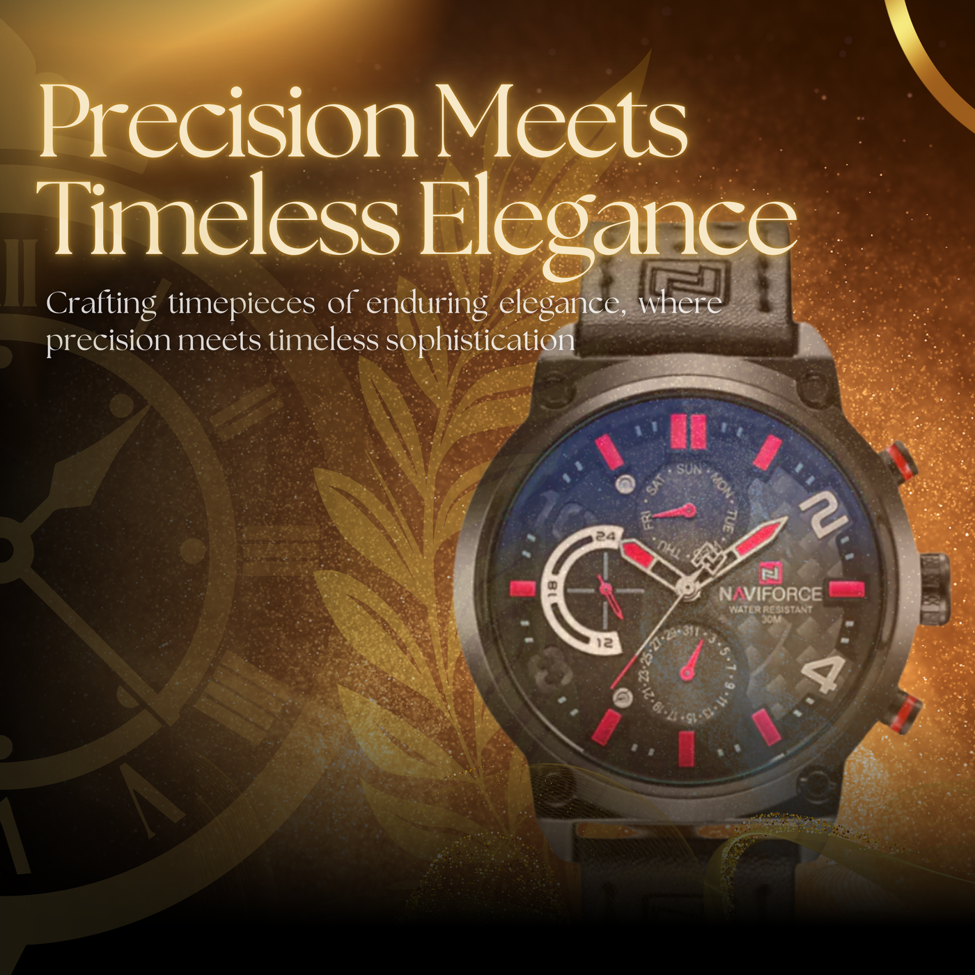 Casual Quartz Date Watch