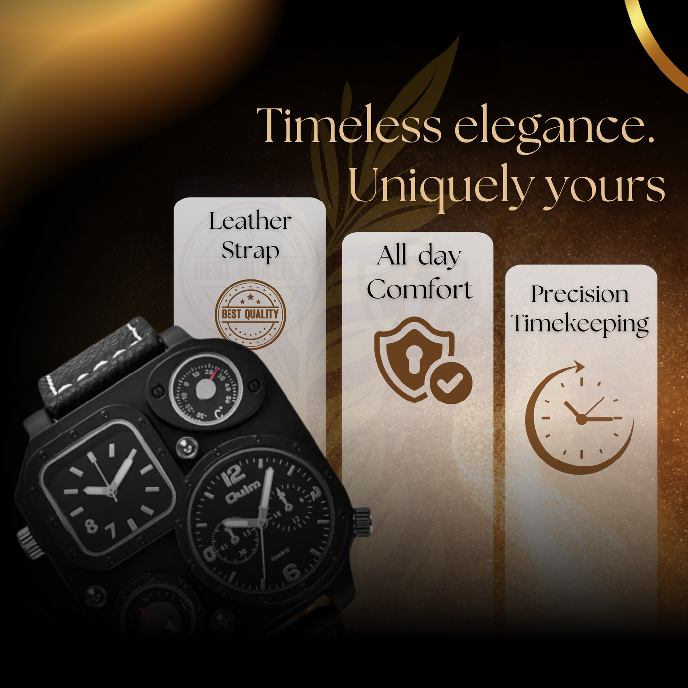 Casual Sporty Quartz Watch