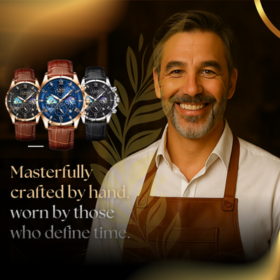 Classic Moonphase Watch for Men
