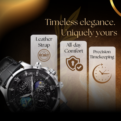 Classic Moonphase Watch for Men