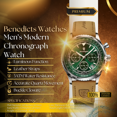Modern Chronograph Watch