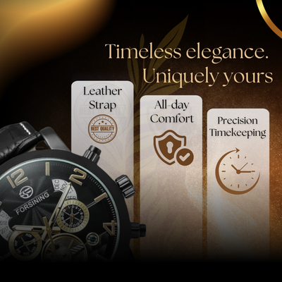 Classic Tourbillon Automatic Mechanical Watch for Men